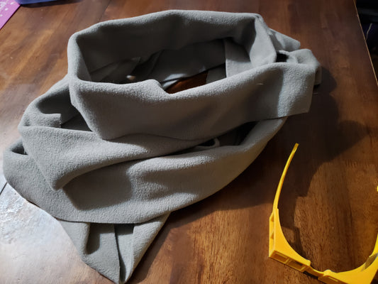 Long Grey Scarf